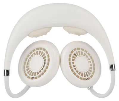 Produktbild von Tragbarer, multifunktionaler, blattloser Nackenventilator mit Massage- und Aromatherapiefunktion für den Außenbereich