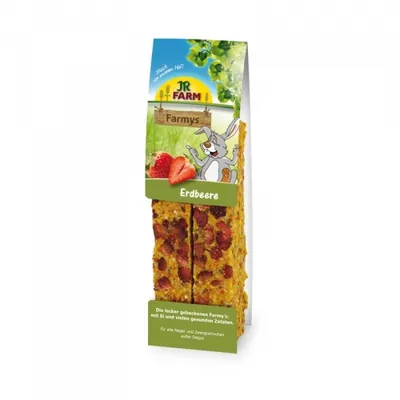 Produktbild von JR Farm FARMYs Erdbeere 160gx8