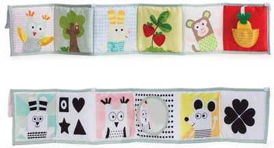 Produktbild von Taf Toys 3 in 1 baby book, Mehrfarbig