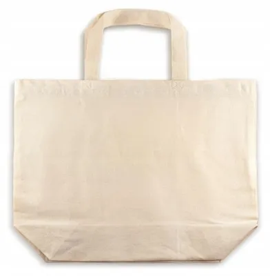 Produktbild von Allbag Baumwolltasche Einkaufstasche 44x10x43cm Ecru Groß
