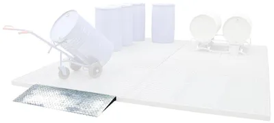 Produktbild von Auffahrrampe für Bodenauffangwannen, BxT 1350x745 mm