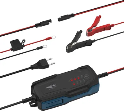 Zdjęcie produktu dla Ansmann 1001-0143, 6 - 12 V, Typ C (wtyczka eur), 2 A, 230 V, Zabezpieczenie przeciw przeładowaniu, Krótkie spięcie, IP65