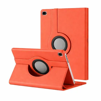 Produktbild von 360° Schutzhülle für Samsung Galaxy Tab A 10.1" (2019) SM-T510 T515 Case Cover Drehbar Standfunktion Etui Tasche Hülle Schutz Tablet - ORANGE