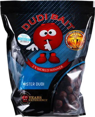 Obrázek produktu pro Dudi Bait Mister Dudi Solubile Fast Working 24mm 1kg návnadové kuličky