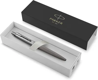 Obrázek produktu pro Parker 2068360, Spona, Zasouvací propiska se sponou, Modrá, 1 kusů, Střední
