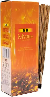 Immagine prodotto di Confezione Di Incenso Mirra Esagono --set Da 3 Pezzi - 20 G