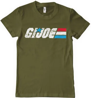 Produktbild von G.I. Joe Washed Logo T-Shirt - X-Large - Olive