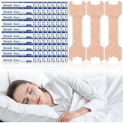 Obrázek produktu pro Náplasti na nos proti chrápání, 100 kusů, pro lepší dýchání