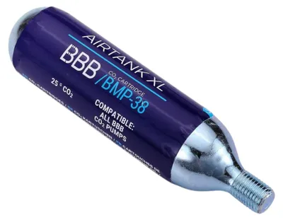 Produktbild von BBB Cycling AirTank XL, CO2-Gewindepatrone, Blau, Silber