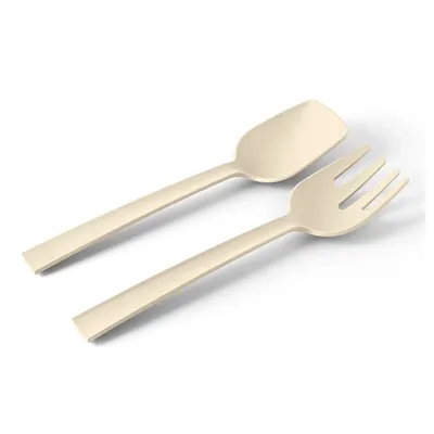 Produktbild von BLIM+ Paestum Salatbesteck / Salatgabel und Löffel 29,3 cm - Salatzubehör