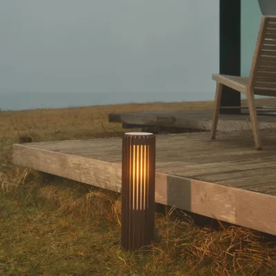 Immagine prodotto di Nordlux Palo da giardino marrone metallizzato Aludra 45 Seaside per lampadina E27 45cm 2118028261