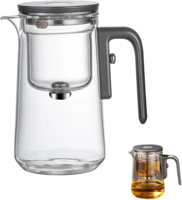 Produktbild von Magischer Teekessel mit Wasserscheider und Holzgriff