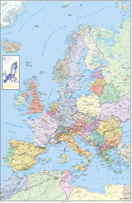 Produktbild von MB 88 Landkarten Politische Europakarte