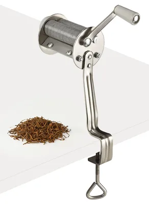 Immagine prodotto di EUROTABAK: Macchina per tagliare il tabacco, ideale per tagliare foglie di tabacco o erbe. Larghezza di taglio: 0,8 mm