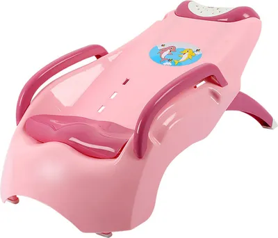 Immagine prodotto di Sedia lavatesta per bambini, livelli multipli, design ergonomico, lettino pieghevole per shampoo per bambini per il salone a casa, rosa