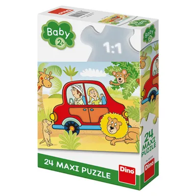 Obrázek produktu pro Safari: maxi baby puzzle 24 dílků