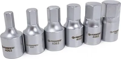 Produktbild von Sechskant-Steckschlüssel für Stecker, 6-tlg.