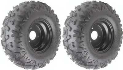 Produktbild von Quadreifen Ersatzreife ATV Komplettrad 16x8-7 A-Shape 3-Loch Felge links/rechts
