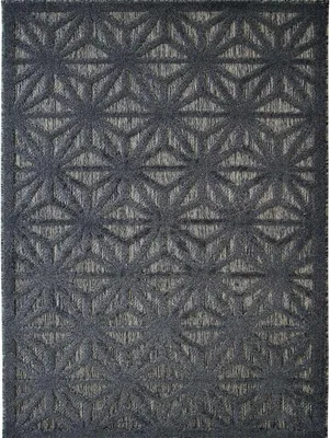 Obrázok produktu pre Koberec do interiéru a exteriéru, hviezdy v štýle art deco, 160 x 220, modrý