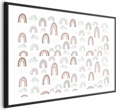 Produktbild von Posterpapier Poster - Rainbow After the Rain 90x60 cm Für Kinder e-C-10062-ao-a
