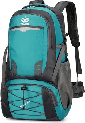 Obrázek produktu pro Turistický batoh, voděodolný kempingový batoh pro muže a ženy, outdoorové sporty, cestování, horolezectví