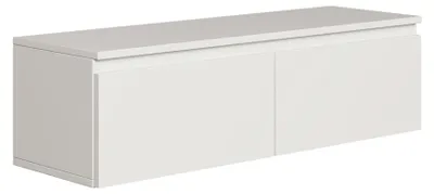 Produktbild von Selsey Bemmi - TV-Hängeboard, Weiß, 100 cm