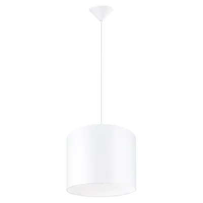 Immagine prodotto di Lampada a sospensione NOVA 30 bianco 1xE27 15W tessuto/PVC 88x30x30cm Sollux Lighting
