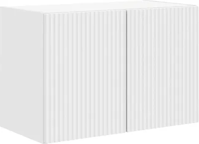 Image de Meuble TV mural Blanc 59,5 x 31 x 40 cm Bois d'ingénierie