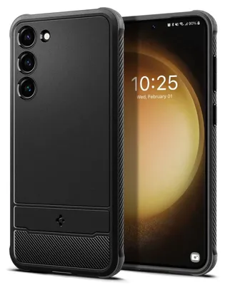 Obrázok produktu pre Spigen Rugged Armor Cover pre Samsung Galaxy S23 - čierny