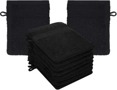 Zdjęcie produktu dla Ibenzoa® Zestaw 10 h myjek z 100% bawełny, 16 x 21 cm – miękkie, dobrze chłonące, idealne do oczyszczania twarzy i pielęgnacji niemowląt