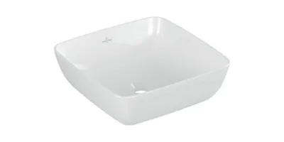 Obrázek produktu pro V+B Aufsatzwaschtisch Artis 410x410mm ohne Überlauf weiss