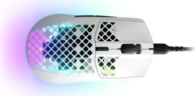 Image de SteelSeries Gaming Mouse Aerox 3 (2022 Edition), optique, lumière LED RGB, neige, filaire