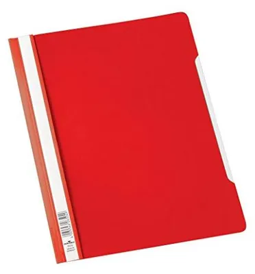 Image de DURABLE 257003 Chemise à lamelles PVC extra-large rouge