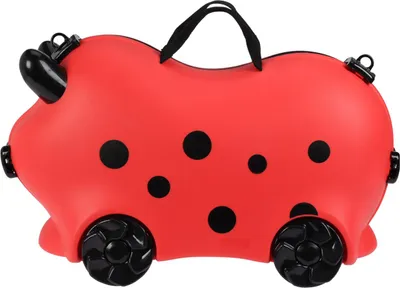 Produktbild von Storage Solutions Kinderkoffer auf Rädern rot 32x51x21 cm