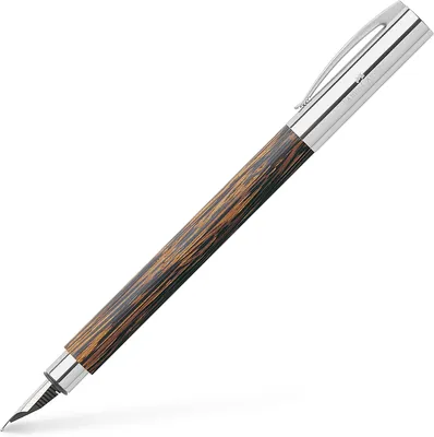 Productafbeelding van Faber-Castell Vulpen Ambition Cocos - Penpunt M