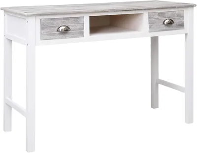 Produktbild von Computertisch für das Büro in Grau, 110×45×76 cm aus Holz