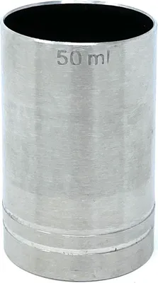 Produktbild von Messbecher Cocktail 5cl Edelstahl Barmaß Jigger 5 cl Dosierer Alkohol Bar Zertifikat
