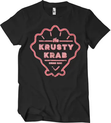 Produktbild von The Krusty Krab Since 1999 T-Shirt - Medium  - Black