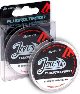 Produktbild von Mikado Jaws Flurocarbon 50 M Durchsichtig 0.140 mm Durchsichtig 0.140 mm