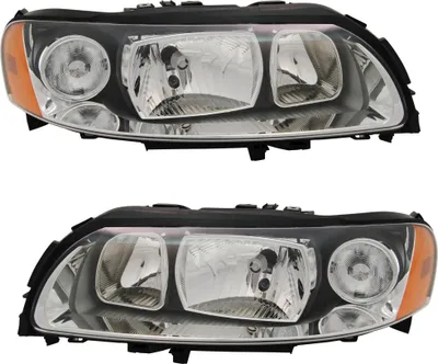 Produktbild von TYC Scheinwerfer Set für Volvo S60 V70 II 1/2005-4/2010 LWR Motor H7 H9 Schwarz