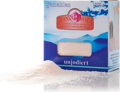 Produktbild von Alexandersalz gemahlen natürliches Kristallsalz 1 kg