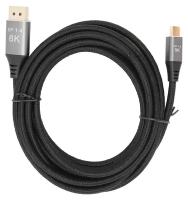 Image de B0305-3 Câble mini-DP vers DP 1.4 version 8K adaptateur haute définition 3 mètres