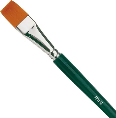 Obrázek produktu pro KREUL Haarpinsel Hobby Line BASIC, Nylon, flach, Gr. 16