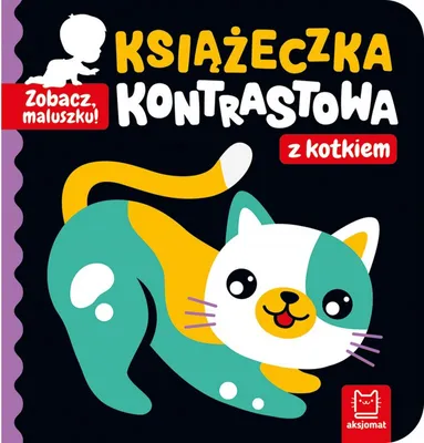Productafbeelding van Schau, Kleines! Ein kontrastreiches Buch mit einem Kätzchen, Axiom