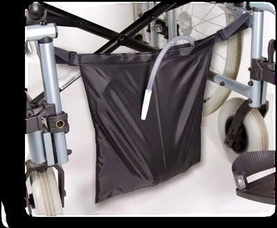 Produktbild von URINBEUTELTASCHE.GROSSschwarzNylon-Gewebe/ Polyester