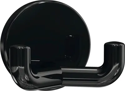 Image de Hewi crochet double 477.90.025 90 polyamide diamètre 50mm noir profond - 477.90.025 90