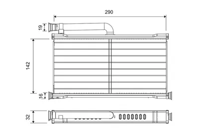 Produktbild von VALEO 811527 Wärmetauscher Innenraumheizung Kühler für AUDI A6 Avant (4F5, C6) A6 Limousine (4F2, C6) A6 Allroad (4FH, C6)