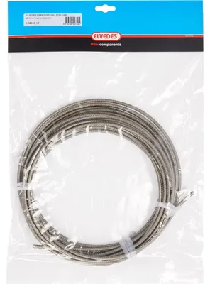 Produktbild von ELVEDES Rem Buitenk 5mm Silber (10 m) Titan. Rasse.182040-10