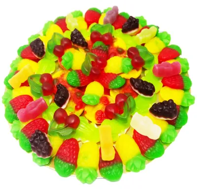 Produktbild von Fruchtgummi Pizza Tutti Frutti fruchtig luftdicht verschweißt 500g