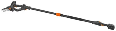 Produktbild von Husqvarna Aspire PE5-P4A Akku-Hochentaster-Kettensäge mit 4-Ah-Akku und Ladegerät